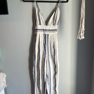 Superdown linen jumpsuit